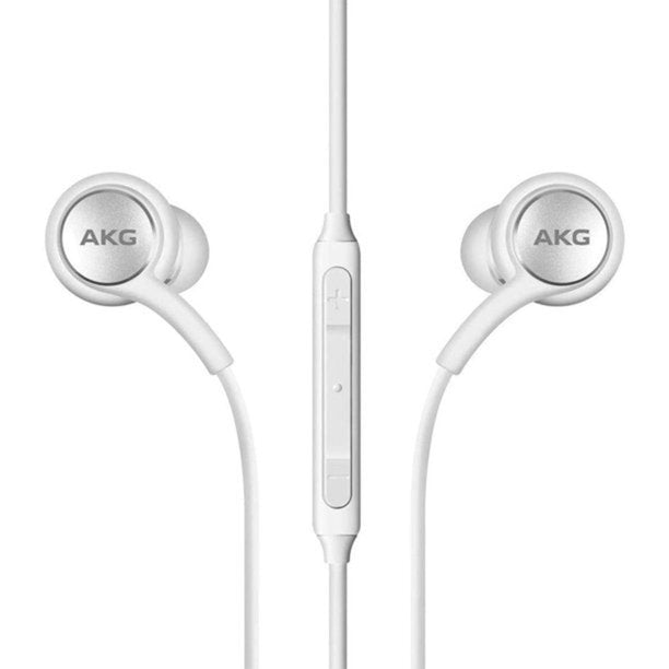 663 SAM AKG Earphones S10+ 3.5mm Audio Jack - Retail Packaging White