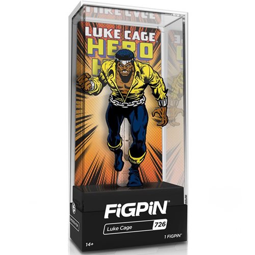 Marvel Comics Luke Cage FiGPiN Classic Enamel Pin