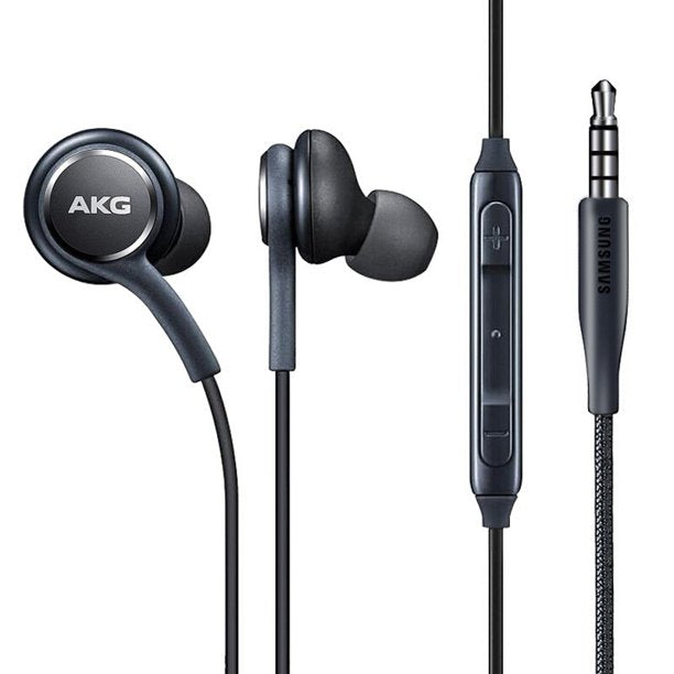 SAM AKG Earphones S10+ 3.5mm Audio Jack - Retail Packaging Black