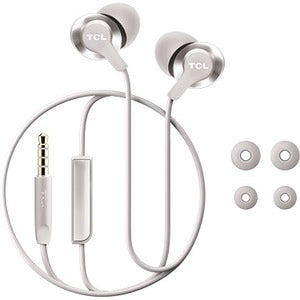 TCL ELIT200 In-Ear Earbuds Wired Headphones  Cement Gray